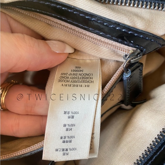 Burberry Regent Small Landscape Tote Supernova/Black Authenticated - Picture 5 of 10